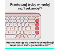 Logitech POP ICON Keys różowa - 1276195 - zdjęcie 9